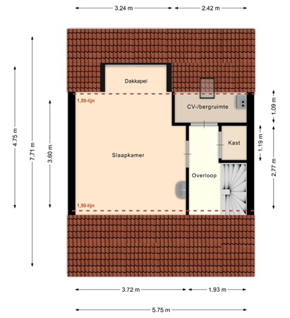 Medium property photo - Franklin D Rooseveltlaan 108, 5625 PC Eindhoven